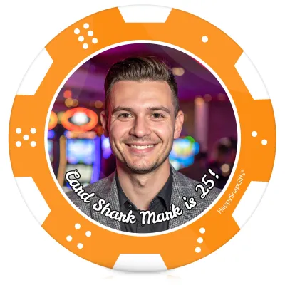 (39mm) Burnt Orange (Personalised with Text)