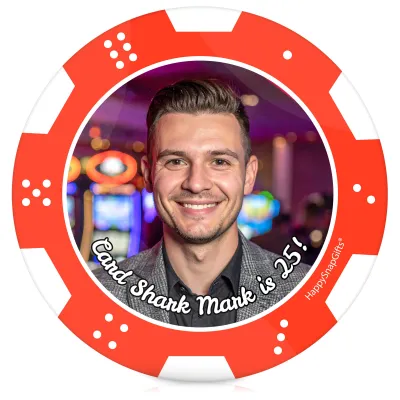 (43mm) Red (Personalised with Text)