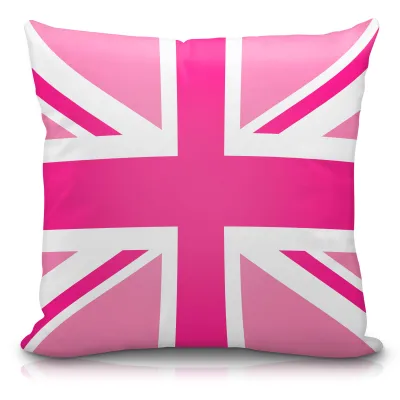 (40cm Square) Pink Soft Velvet Polyester Fabric (Personalised with Text)