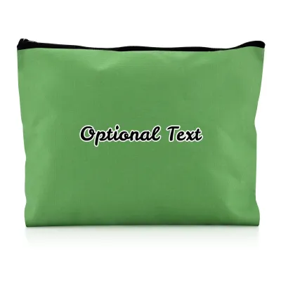 - Large Bright Green Water Resistant Polyester Rip-Stop Fabric (Personalised with Text)