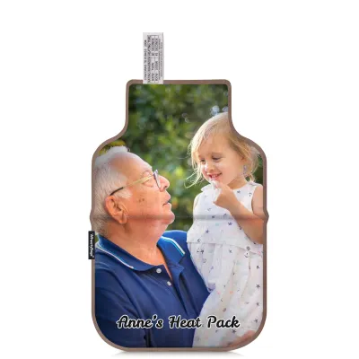 (27cm) - Chocolate Luxury Cotton Fabric (Personalised with Text)