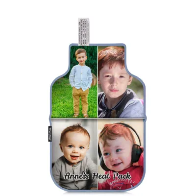 (27cm) - Gothic Blue Luxury Cotton Fabric (Personalised with Text)