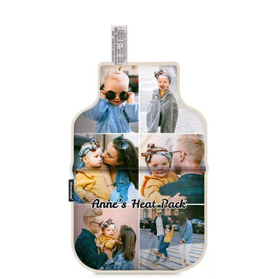 (27cm) - Natural Organic Cotton (Personalised with Text)