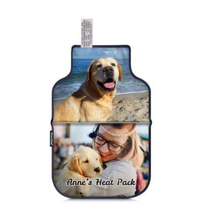 (27cm) - Navy Blue Cotton Fabric Scented (Organic Lavender Buds) (Personalised with Text)