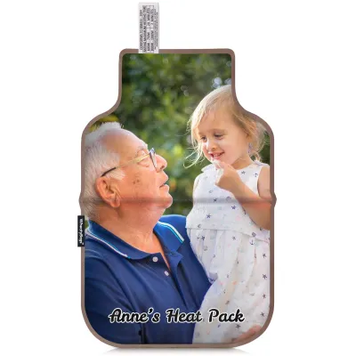 (35cm) - Chocolate Luxury Cotton Fabric Scented (Organic Lavender Buds) (Personalised with Text)