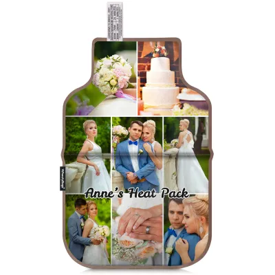 (35cm) - Chocolate Luxury Cotton Fabric (Personalised with Text)