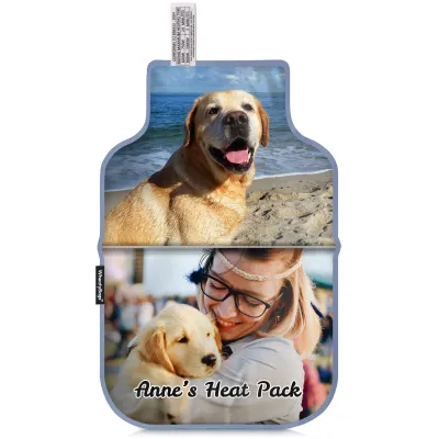 (35cm) - Gothic Blue Luxury Cotton Fabric (Personalised with Text)