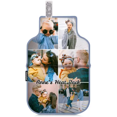 (35cm) - Gothic Blue Luxury Cotton Fabric (Personalised with Text)