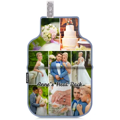 (35cm) - Gothic Blue Luxury Cotton Fabric Scented (Organic Lavender Buds) (Personalised with Text)