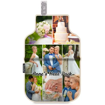 (35cm) - Natural Organic Cotton (Personalised with Text)