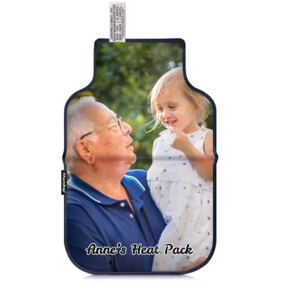 (35cm) - Navy Blue Cotton Fabric Scented (Organic Lavender Buds) (Personalised with Text)