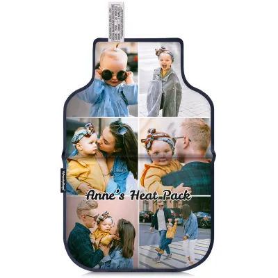 (35cm) - Navy Blue Cotton Fabric (Personalised with Text)