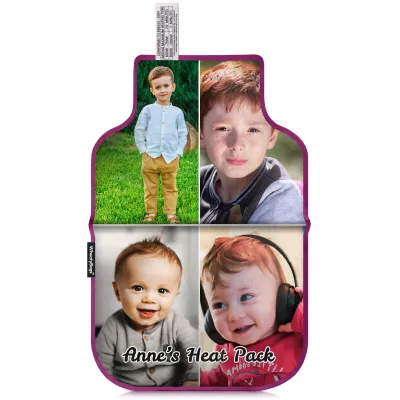 (35cm) - Purple Cotton Fabric Scented (Organic Lavender Buds) (Personalised with Text)