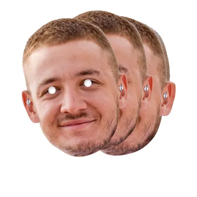 Pack of 10 (A4) Finished Masks + Elastics