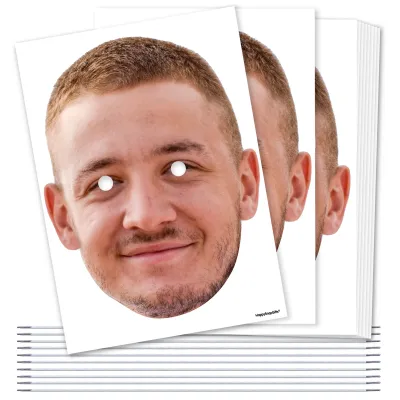 Pack of 10 (A4) DIY Masks + Elastics