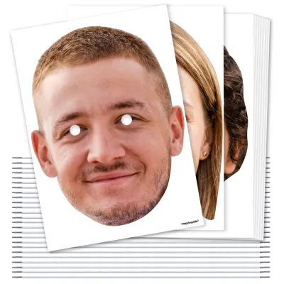 A4 (Pack of 25) DIY Masks + Elastics