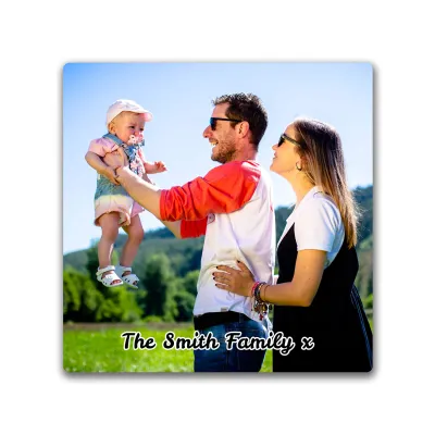 Square (22cm) (Personalised with Text)