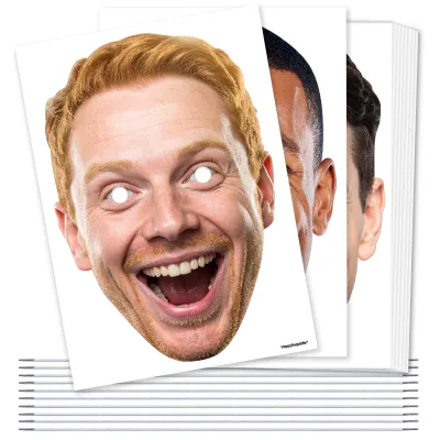 Pack of 10 (A4) DIY Masks + Elastics