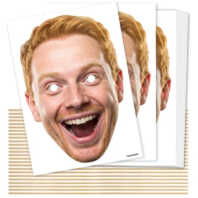 A4 (Pack of 25) DIY Masks + Sticks