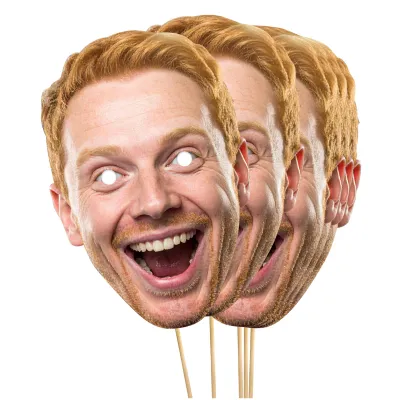 Pack of 10 (A4) Finished Masks + Sticks