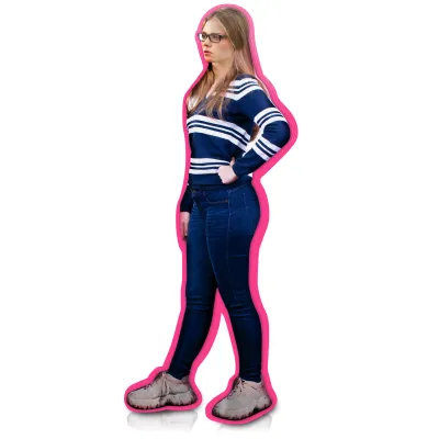 Larger Size - Hot Pink Cotton Fabric