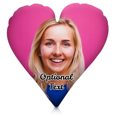 (40cm Heart) Water Resistant Polyester Fabric (Personalised with Text)