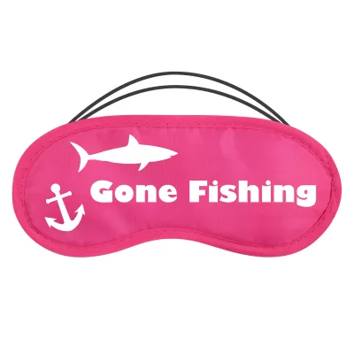 with Sharks and Anchor Print - Fuchsia Pink Polyester