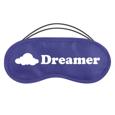 with Clouds Theme - Royal Blue Polyester