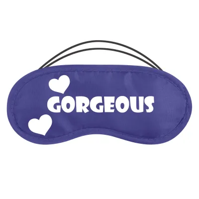 with Love Hearts Theme - Royal Blue Polyester