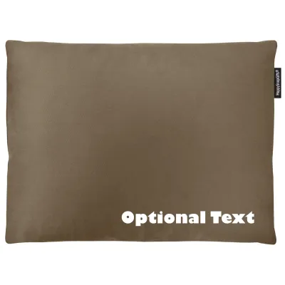 (40cm x 30cm) - Chocolate Luxury Cotton Fabric Scented (Organic Lavender Buds) and Removable Cover