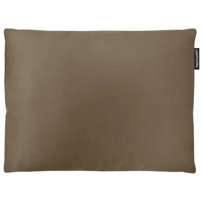 (40cm x 30cm) - Chocolate Luxury Cotton Fabric and Removable Cover (Personalised with Text)