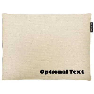 (40cm x 30cm) - Natural Organic Cotton and Removable Cover