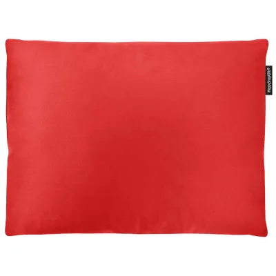 (40cm x 30cm) - Red Cotton Fabric and Removable Cover (Personalised with Text)