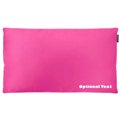 (70cm x 40cm Deep Filling) - Hot Pink Cotton Fabric Scented (Organic Lavender Buds) and Removable Cover