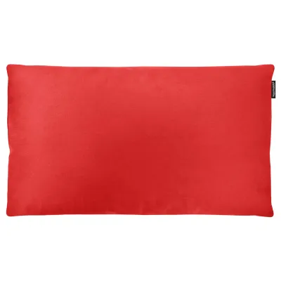 (70cm x 40cm Deep Filling) - Red Cotton Fabric Scented (Organic Lavender Buds) and Removable Cover (Personalised with Text)