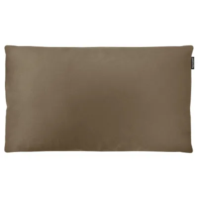 (70cm x 40cm Standard Filling) - Chocolate Luxury Cotton Fabric Scented (Organic Lavender Buds) and Removable Cover (Personalised with Text)