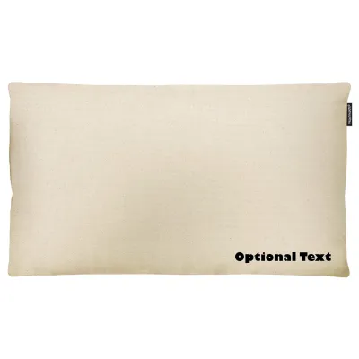(70cm x 40cm Deep Filling) - Natural Cotton Fabric Scented (Organic Lavender Buds) and Removable Cover