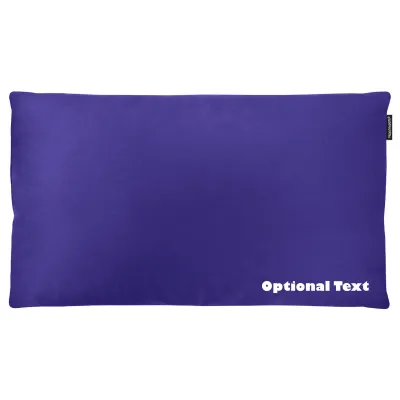 (70cm x 40cm Standard Filling) - Royal Blue Cotton Fabric and Removable Cover