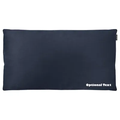 (91cm x 48cm King Size) - Navy Blue Cotton Fabric Scented (Organic Lavender Buds) and Removable Cover