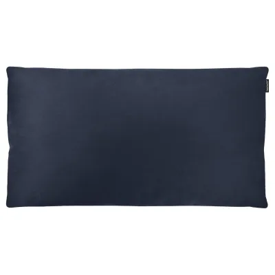 (91cm x 48cm King Size) - Navy Blue Cotton Fabric Scented (Organic Lavender Buds) and Removable Cover (Personalised with Text)