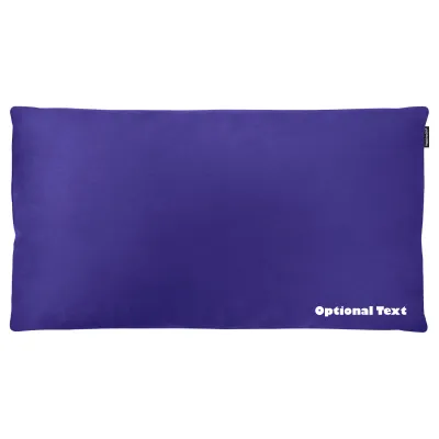 (91cm x 48cm King Size) - Royal Blue Cotton Fabric Scented (Organic Lavender Buds) and Removable Cover