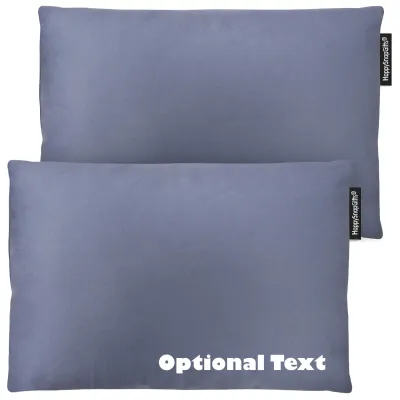 (30cm x 20cm Twin Pack) - Gothic Blue Luxury Cotton Fabric Scented (Organic Lavender Buds) and Removable Cover