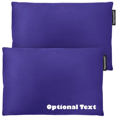 (30cm x 20cm Twin Pack) - Royal Blue Cotton Fabric and Removable Cover