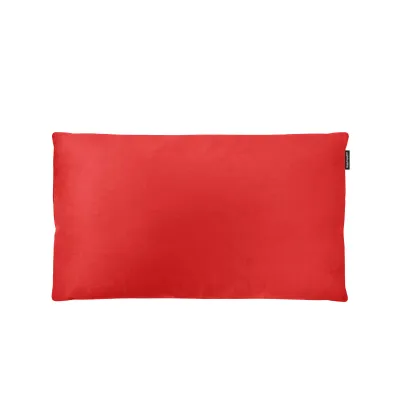 (70cm x 40cm Standard Filling) - Red Cotton Fabric Scented (Organic Lavender Buds) and Removable Cover (Personalised with Text)