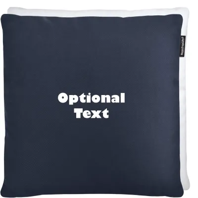 (40cm) - Navy Blue Cotton Fabric and Removable Cover (Zip)