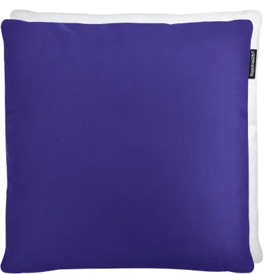 (40cm) - Royal Blue Cotton Fabric and Removable Cover (Zip) (Personalised with Text)