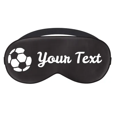 Football Theme - Black (Personalised with Text)