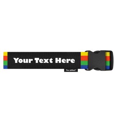 Personalised Luggage Straps UK Made Suitcase Straps