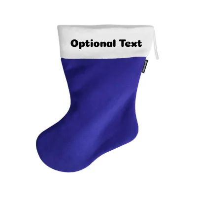 (45cm) - Royal Blue Fleece Fabric (Personalised with Text)