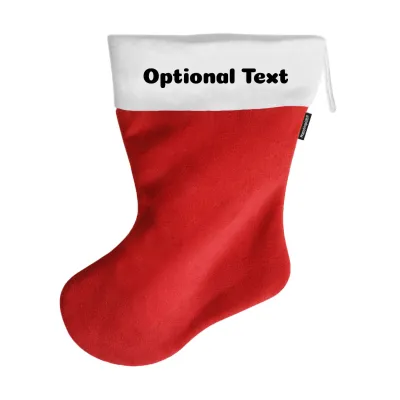 (70cm) - Red Fleece Fabric (Personalised with Text)